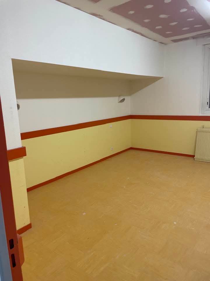 Local avant travaux de peinture