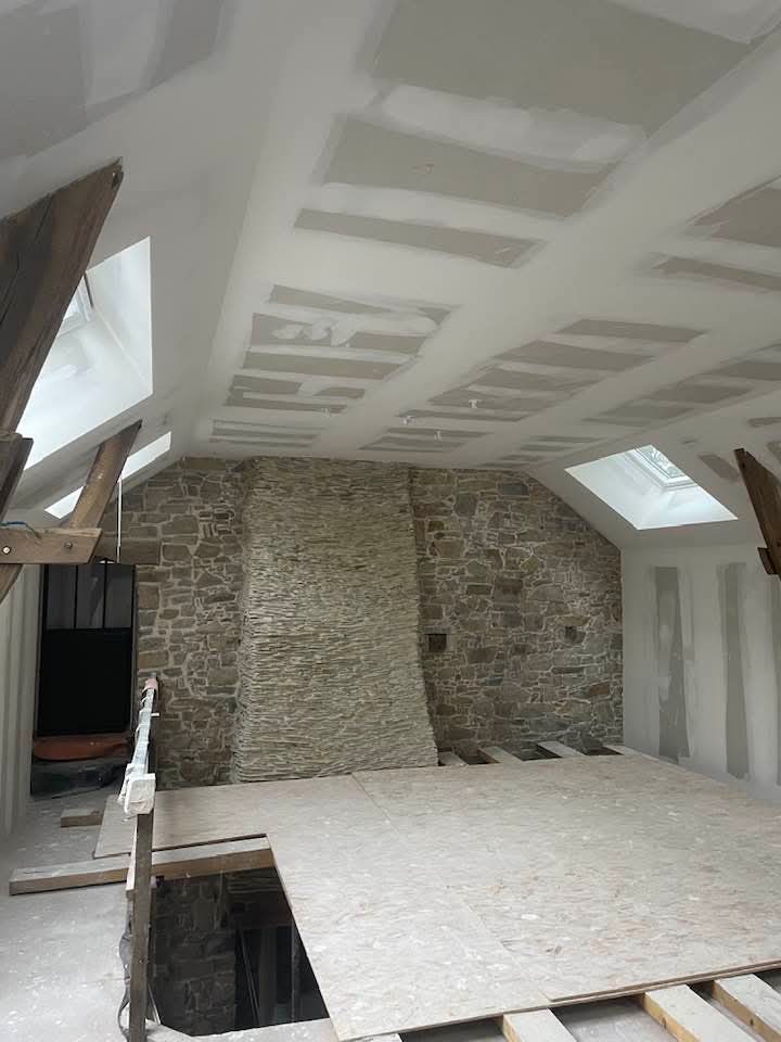 Grande pièce avant finitions